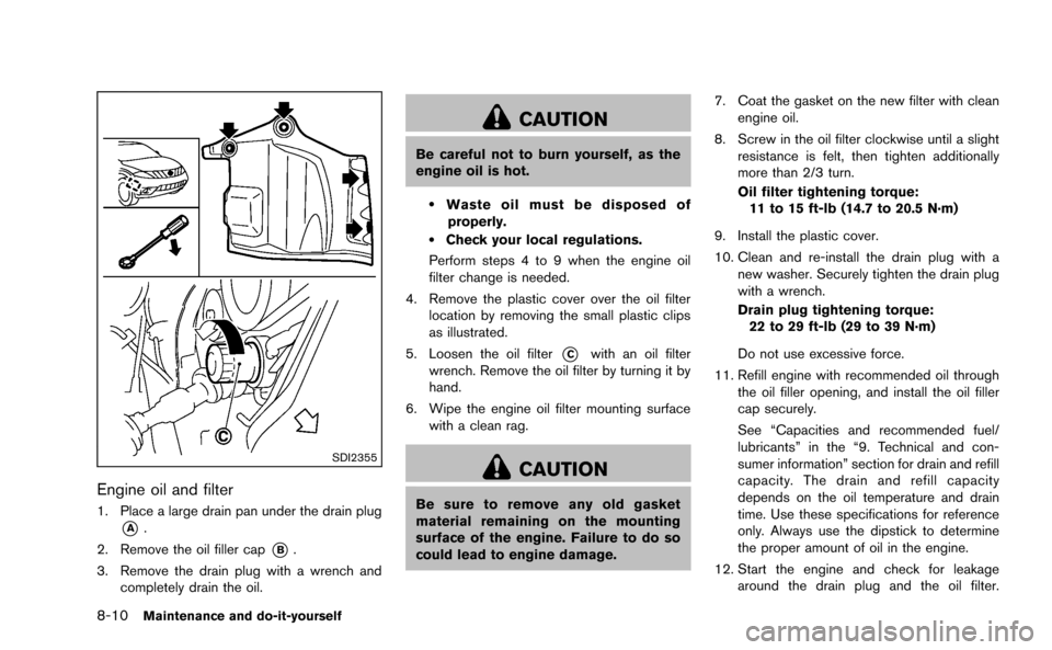 NISSAN MURANO 2014 2.G Owners Manual 