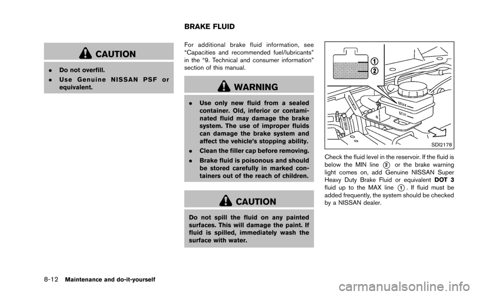 NISSAN MURANO 2014 2.G Owners Manual 