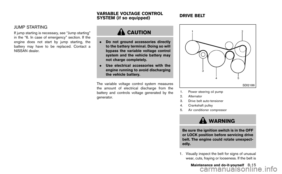 NISSAN MURANO 2014 2.G Owners Manual 