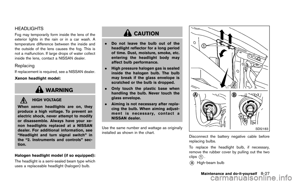 NISSAN MURANO 2014 2.G Owners Manual 