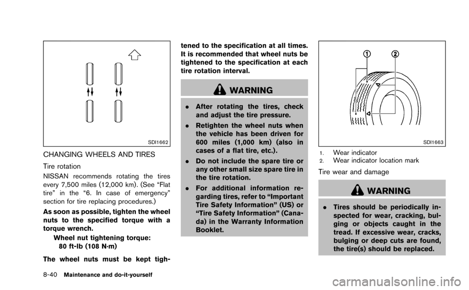 NISSAN MURANO 2014 2.G Owners Manual 