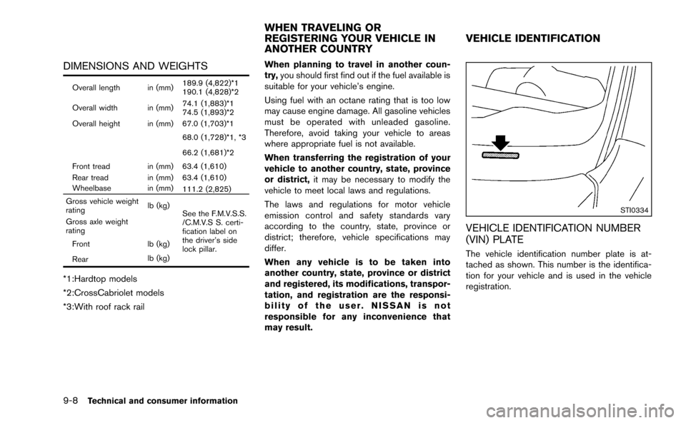 NISSAN MURANO 2014 2.G Owners Manual 