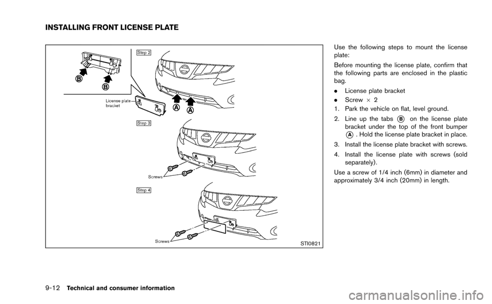 NISSAN MURANO 2014 2.G Owners Manual 