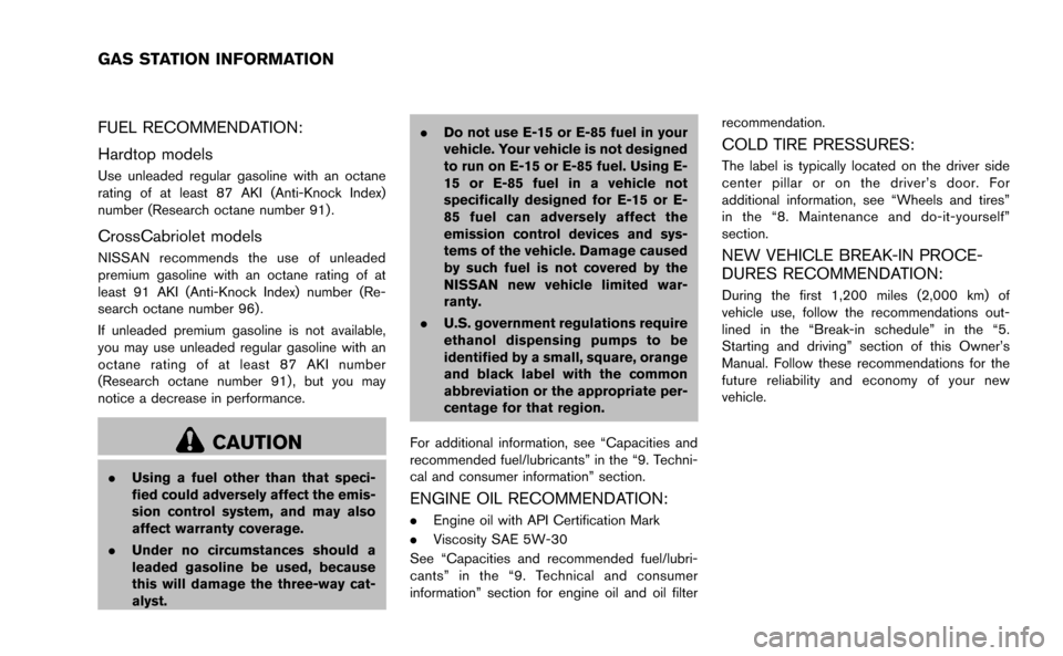 NISSAN MURANO 2014 2.G Owners Manual 