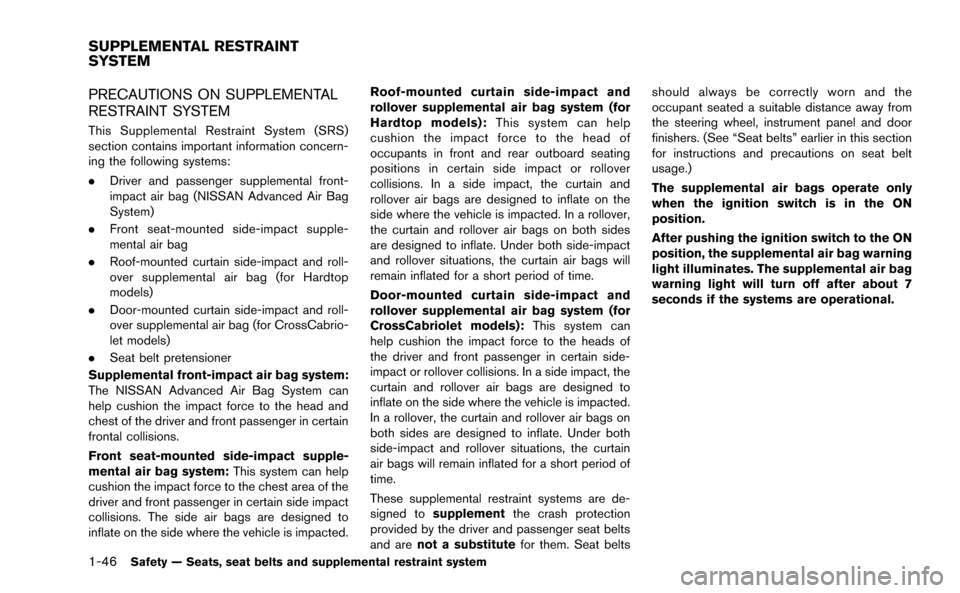 NISSAN MURANO 2014 2.G Manual PDF 