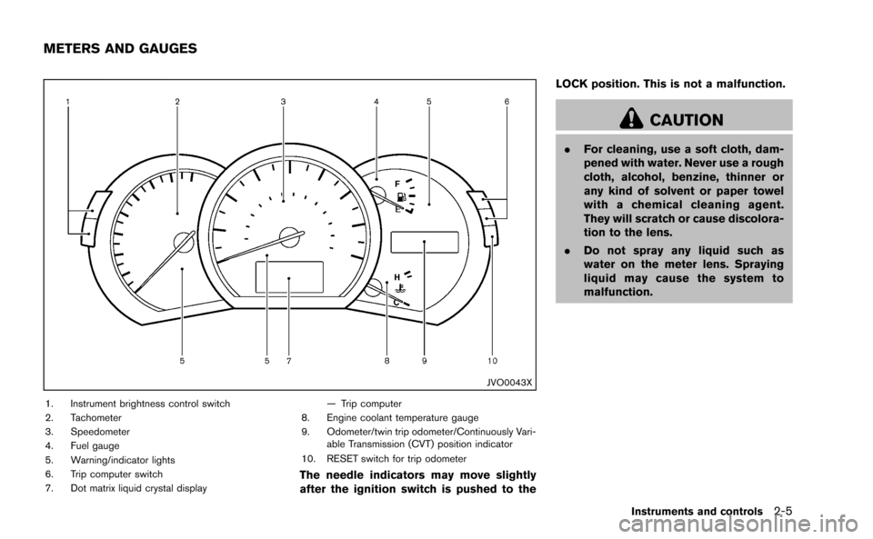 NISSAN MURANO 2014 2.G Owners Manual 