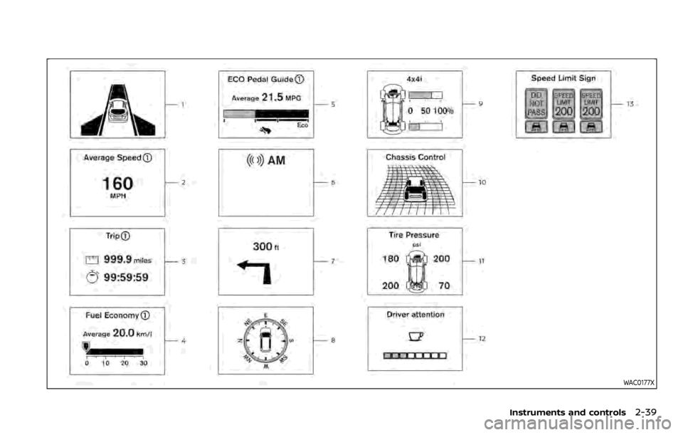 NISSAN QASHQAI 2020  Owner´s Manual WAC0177X
Instruments and controls2-39 