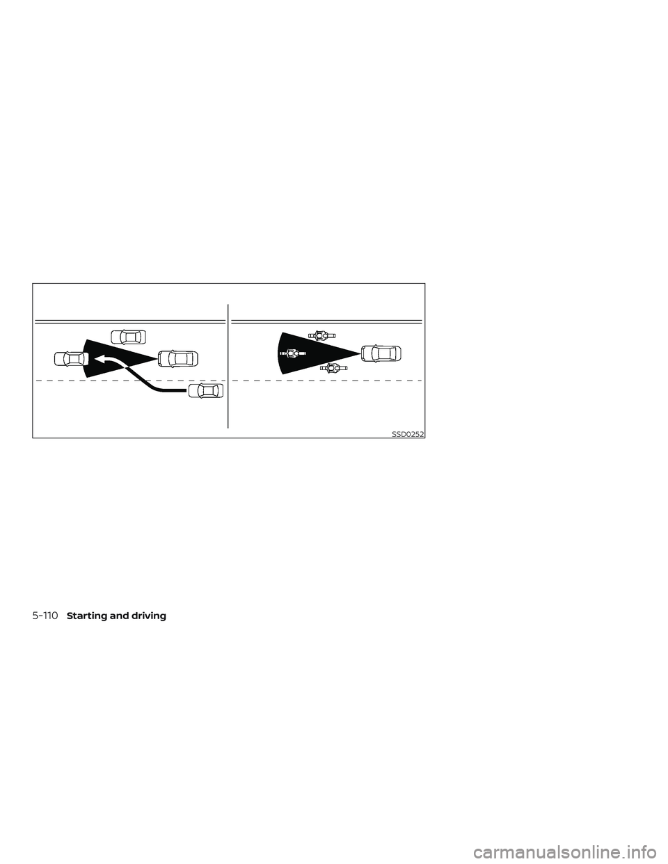 NISSAN ROGUE 2019  Owner´s Manual SSD0252
5-110Starting and driving 