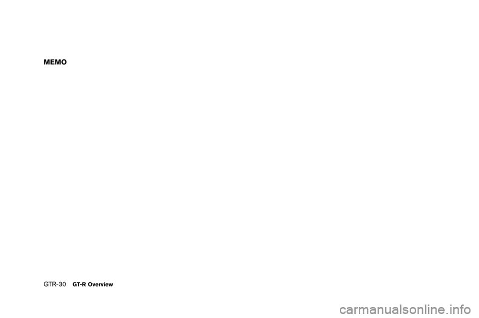 NISSAN GT-R 2015 R35 Owners Guide NISSAN GT-R 2015 R35 Owners Guide