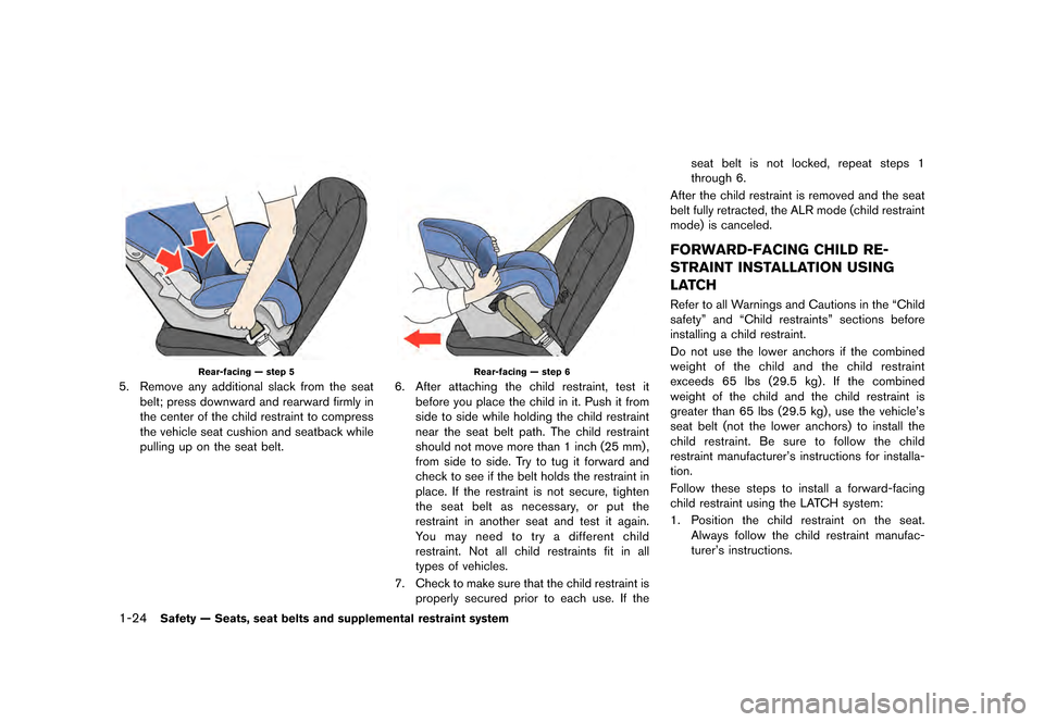 NISSAN GT-R 2017 R35 Manual PDF ������
�> �(�G�L�W� ����� �� �� �0�R�G�H�O� �����0�< �1�,�6�6�$�1 �*�7��5��5��� �2�0���(���5���8� �@
1-24Safety Ð Seats, seat belts and supplemental restraint system
