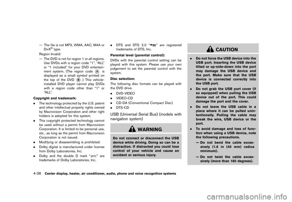 NISSAN 370Z 2010  Owners Manual 