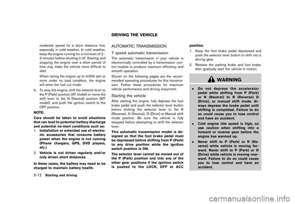 NISSAN 370Z 2010 Owners Manual NISSAN 370Z 2010 Owners Manual
