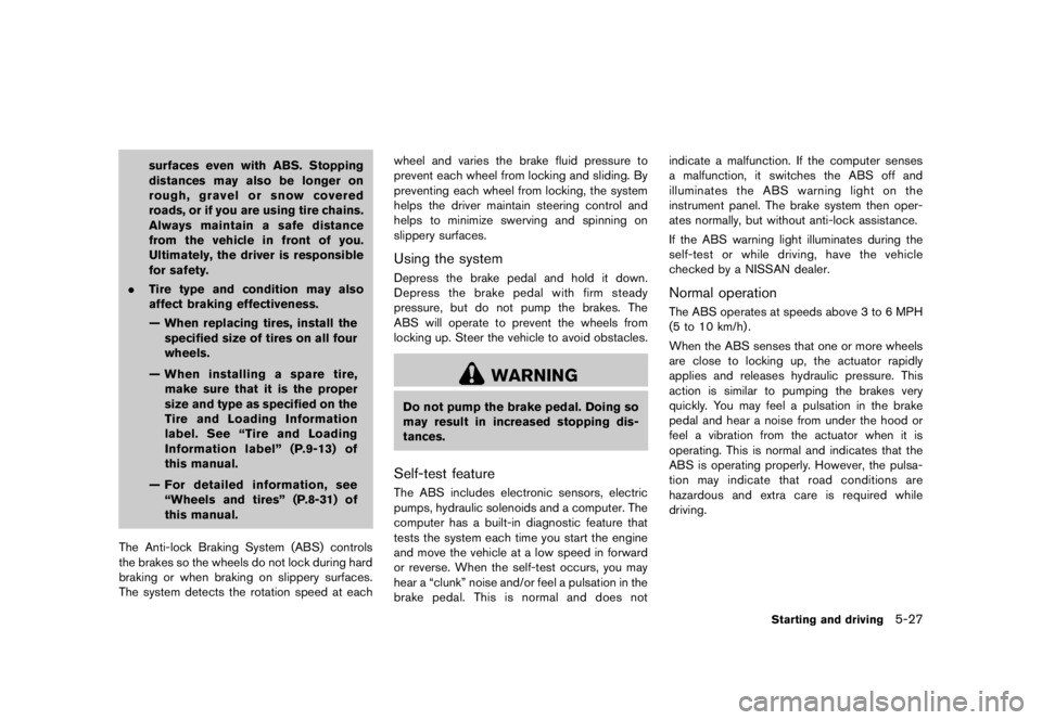 NISSAN 370Z 2010  Owners Manual 