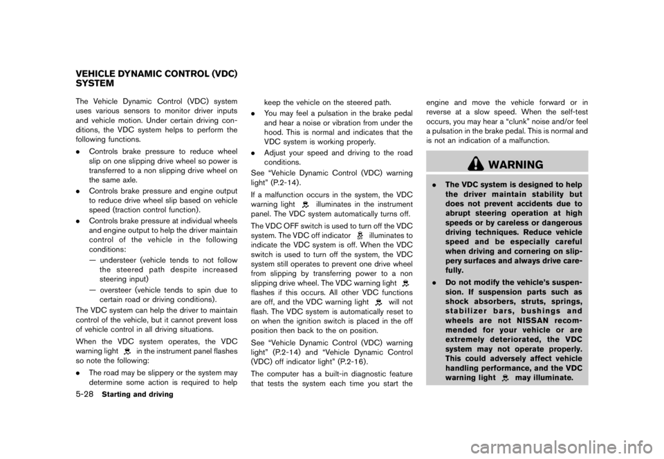 NISSAN 370Z 2010  Owners Manual 