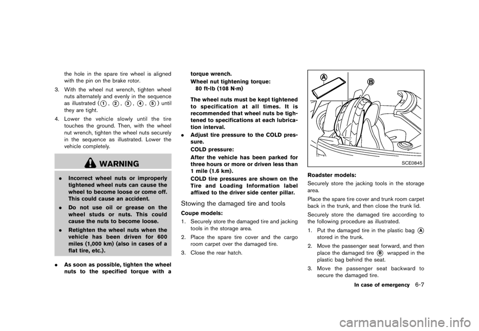 NISSAN 370Z 2010  Owners Manual 