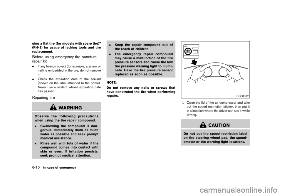 NISSAN 370Z 2010  Owners Manual 