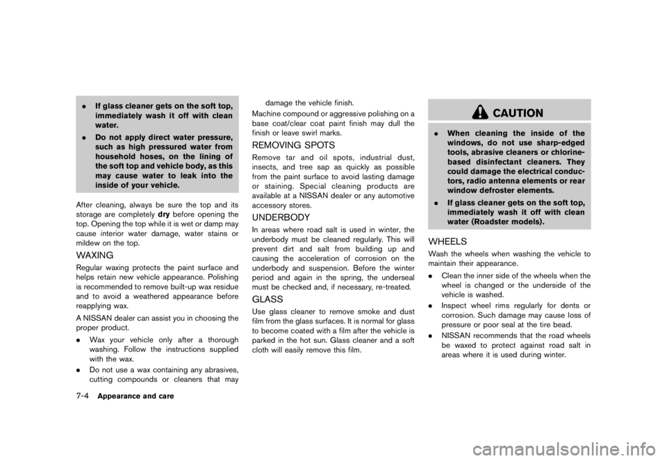 NISSAN 370Z 2010 Owners Manual Black plate (2,1) NISSAN 370Z 2010 Owners Manual Black plate (2,1)