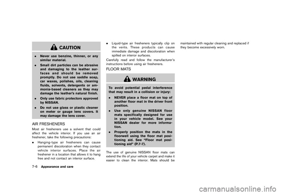 NISSAN 370Z 2010 Owners Manual NISSAN 370Z 2010 Owners Manual