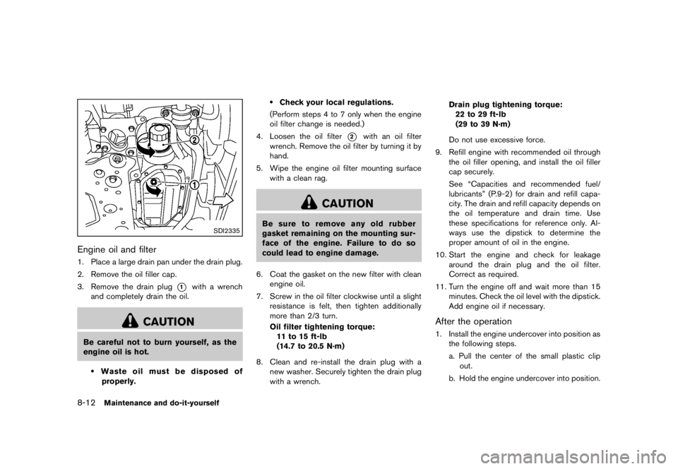 NISSAN 370Z 2010 Owners Manual NISSAN 370Z 2010 Owners Manual
