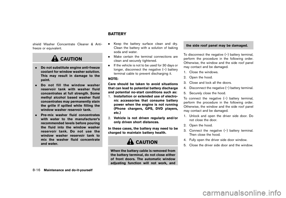 NISSAN 370Z 2010 Owners Manual NISSAN 370Z 2010 Owners Manual