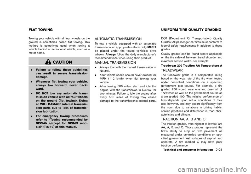 NISSAN 370Z 2010  Owners Manual 