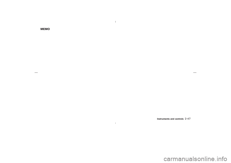 NISSAN 370Z 2009  Owners Manual 