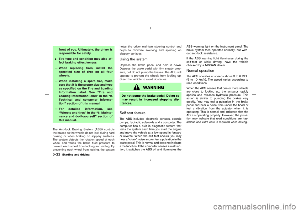 NISSAN 370Z 2009  Owners Manual 