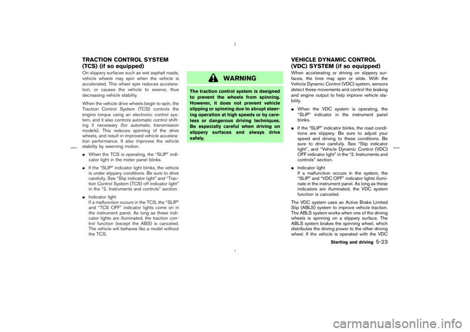 NISSAN 370Z 2009  Owners Manual 