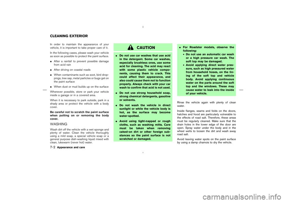 NISSAN 370Z 2009  Owners Manual 