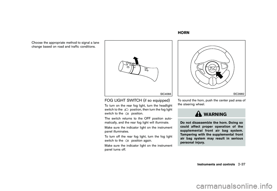 NISSAN 370Z 2017  Owners Manual �&�R�Q�G�L�W�L�R�Q� 