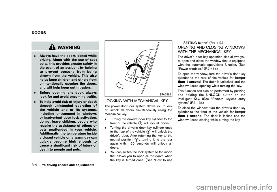 NISSAN 370Z 2017  Owners Manual �&�R�Q�G�L�W�L�R�Q� 