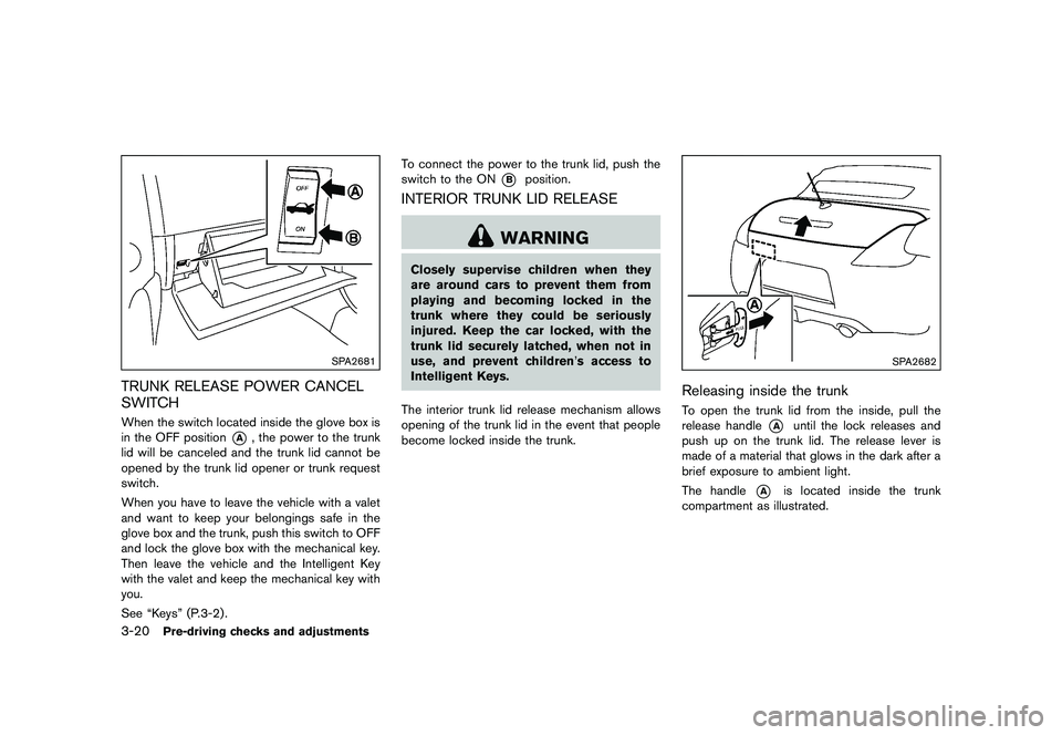 NISSAN 370Z 2017  Owners Manual �&�R�Q�G�L�W�L�R�Q� 