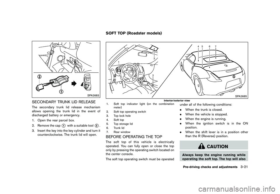 NISSAN 370Z 2017  Owners Manual 11 Index
�&�R�Q�G�L�W�L�R�Q� 
