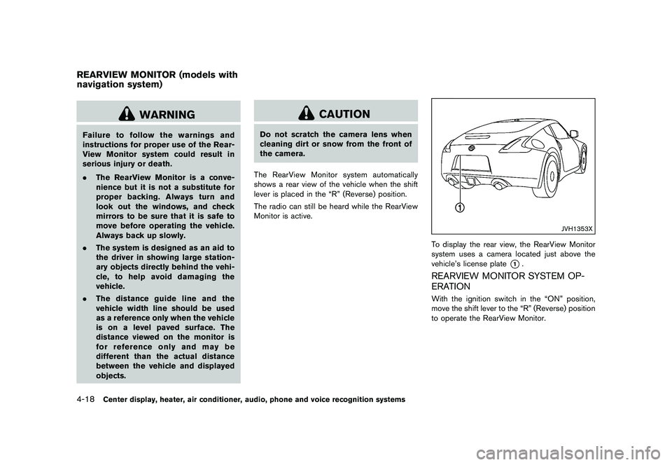 NISSAN 370Z 2017  Owners Manual �&�R�Q�G�L�W�L�R�Q�    