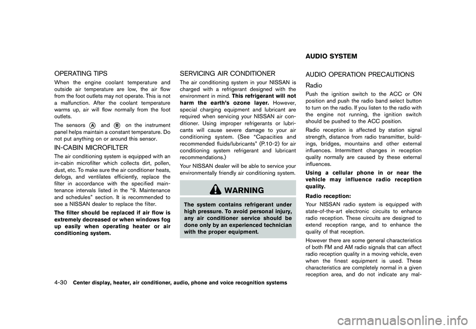 NISSAN 370Z 2017  Owners Manual �&�R�Q�G�L�W�L�R�Q�        