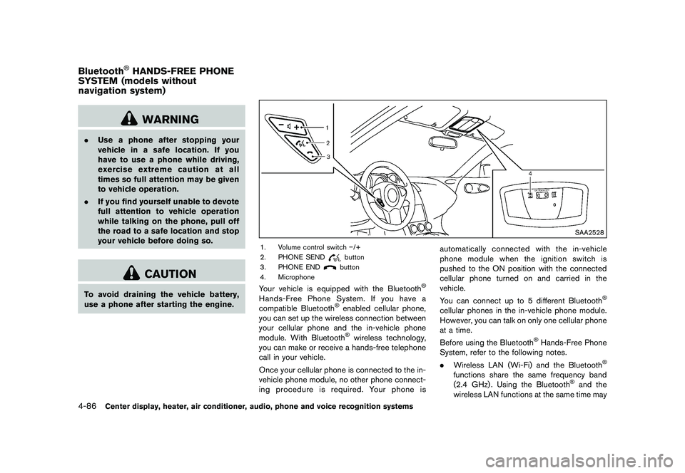 NISSAN 370Z 2017  Owners Manual �&�R�Q�G�L�W�L�R�Q�      