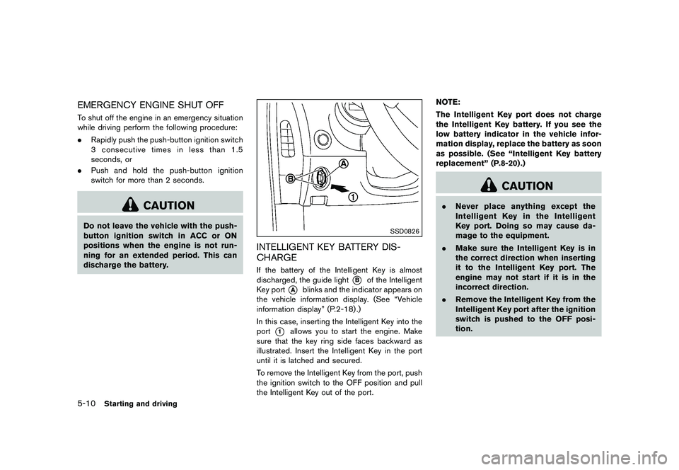 NISSAN 370Z 2017  Owners Manual �&�R�Q�G�L�W�L�R�Q�   
