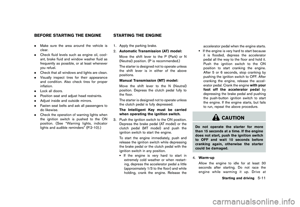NISSAN 370Z 2017  Owners Manual �&�R�Q�G�L�W�L�R�Q�   
