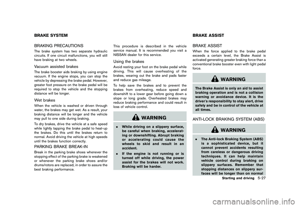 NISSAN 370Z 2017  Owners Manual �&�R�Q�G�L�W�L�R�Q�    