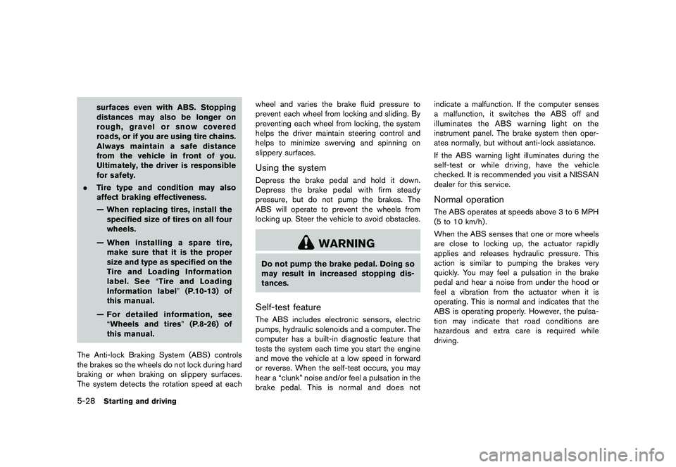 NISSAN 370Z 2017  Owners Manual �&�R�Q�G�L�W�L�R�Q�   