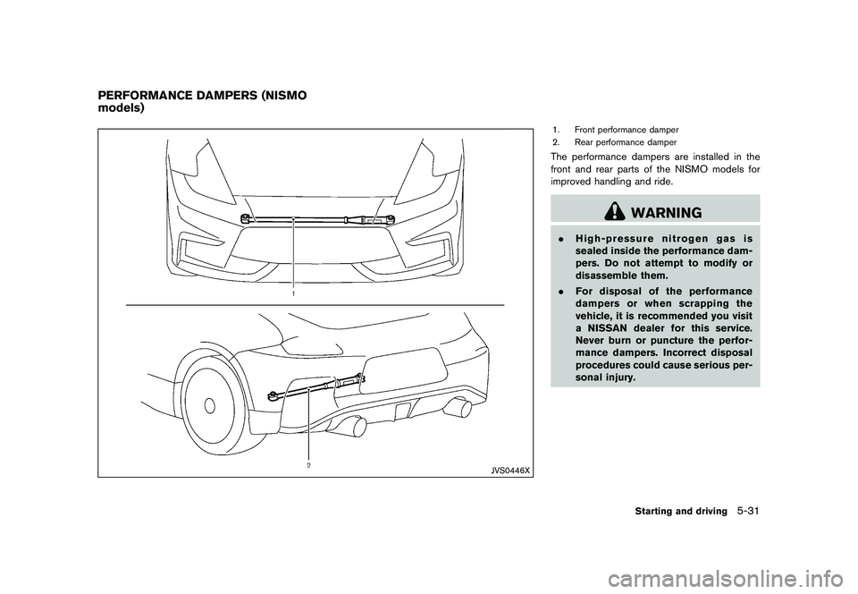 NISSAN 370Z 2017  Owners Manual �&�R�Q�G�L�W�L�R�Q�   