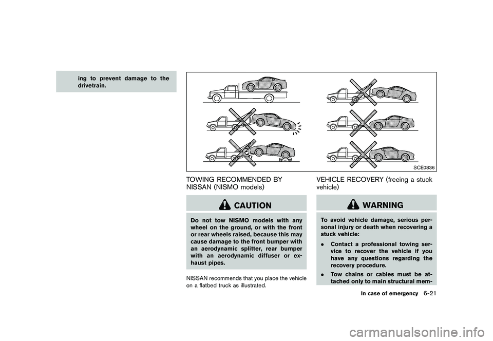 NISSAN 370Z 2017  Owners Manual �&�R�Q�G�L�W�L�R�Q�   