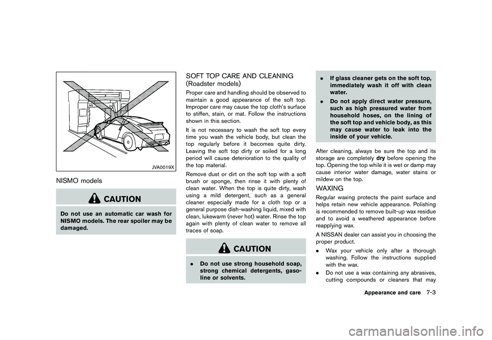 NISSAN 370Z 2017  Owners Manual �&�R�Q�G�L�W�L�R�Q�  