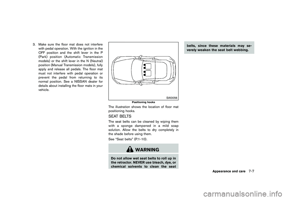 NISSAN 370Z 2017  Owners Manual �&�R�Q�G�L�W�L�R�Q� 