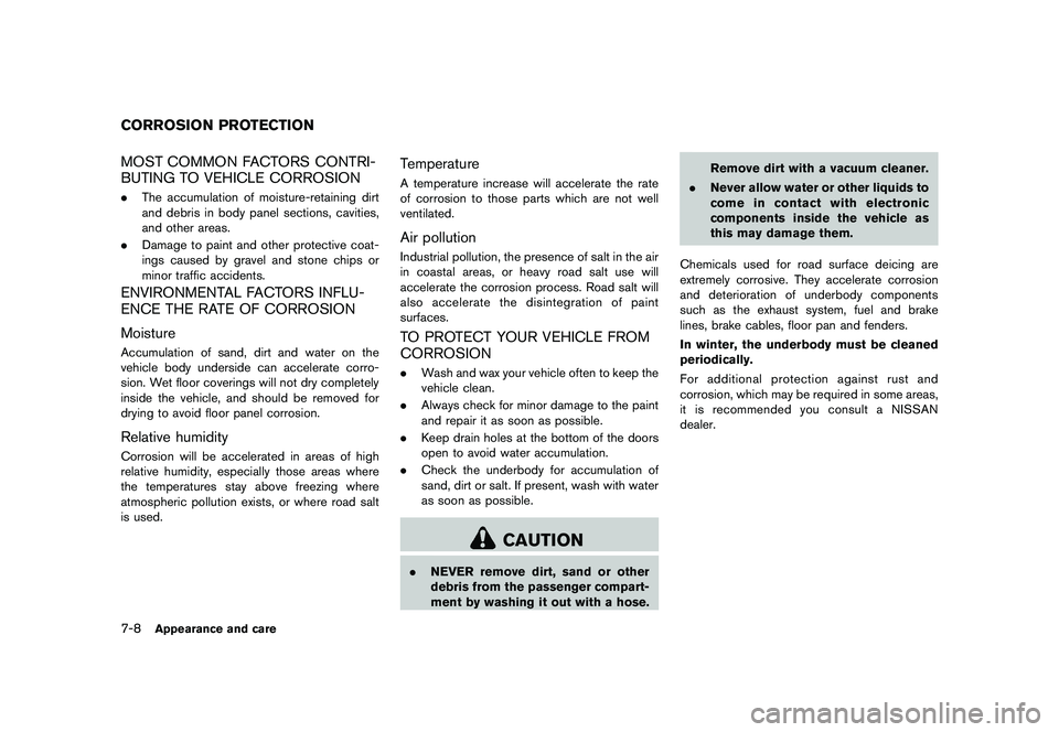NISSAN 370Z 2017  Owners Manual �&�R�Q�G�L�W�L�R�Q� 