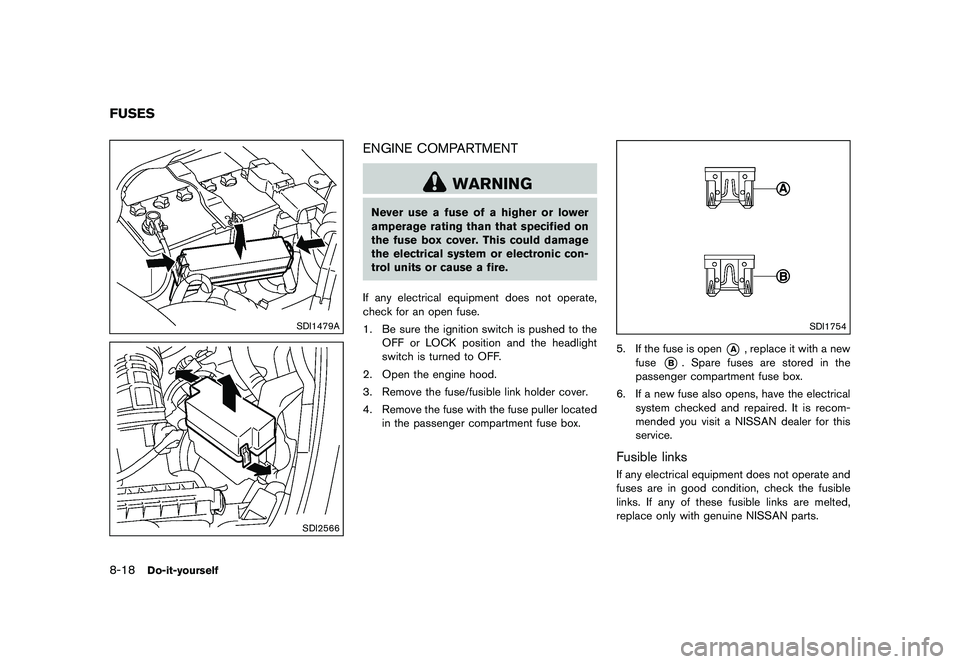 NISSAN 370Z 2017  Owners Manual �&�R�Q�G�L�W�L�R�Q� 