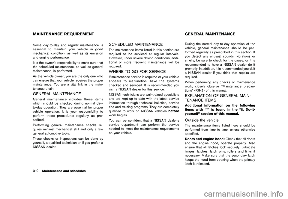 NISSAN 370Z 2017  Owners Manual �&�R�Q�G�L�W�L�R�Q�   