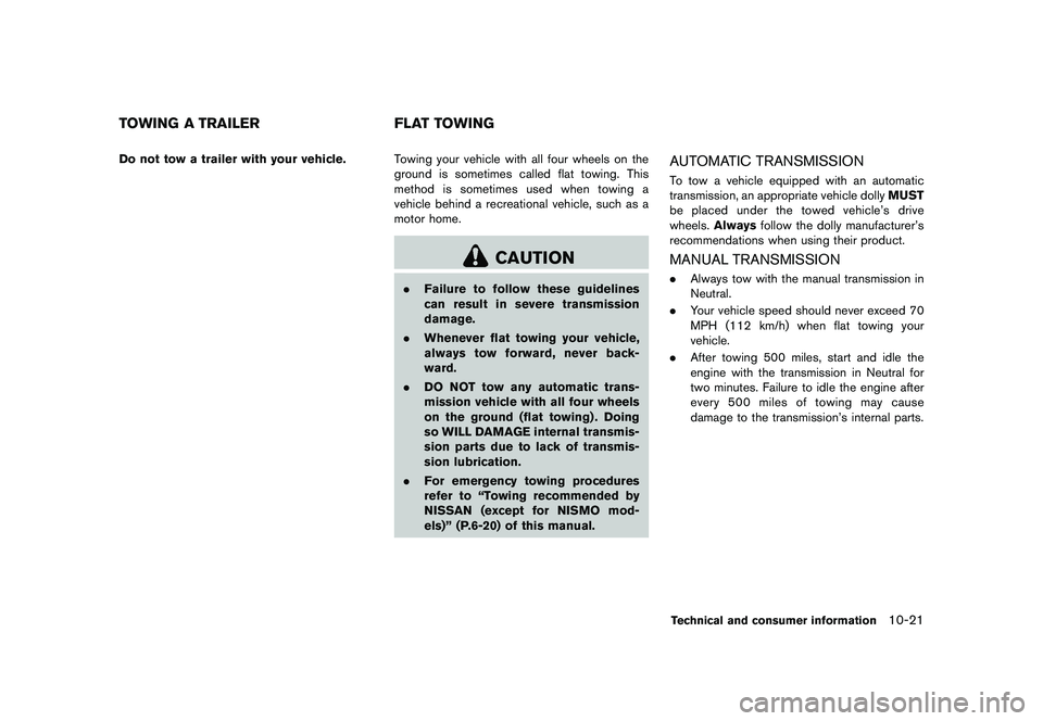 NISSAN 370Z 2017  Owners Manual �&�R�Q�G�L�W�L�R�Q�   