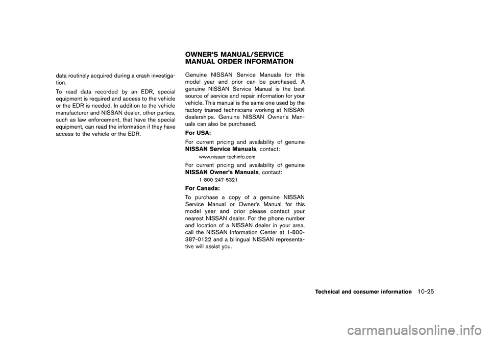 NISSAN 370Z 2017  Owners Manual �&�R�Q�G�L�W�L�R�Q�    