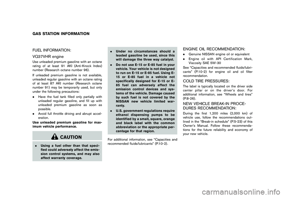 NISSAN 370Z 2017  Owners Manual �&�R�Q�G�L�W�L�R�Q�   